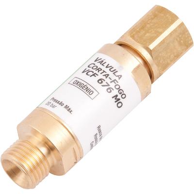 Válvula corta fogo oxigênio para maçarico vcf676mo - Vonder