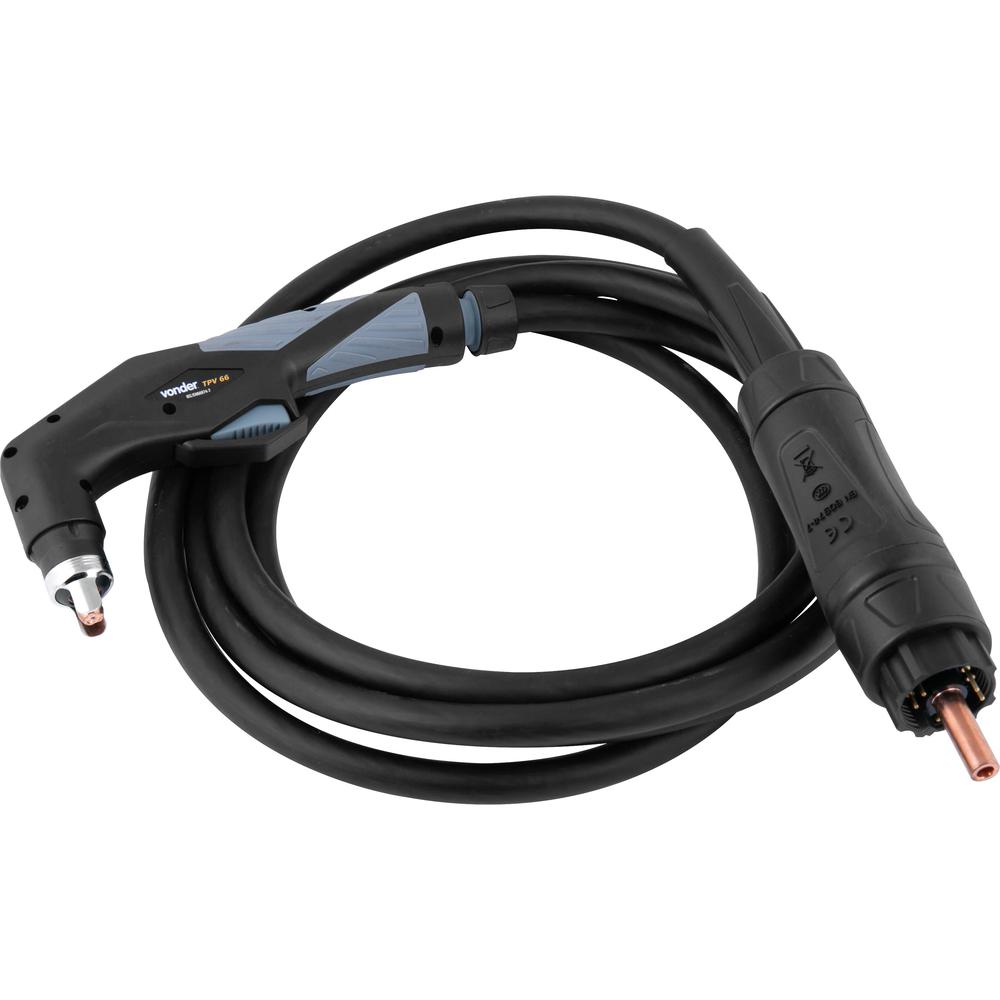 Tocha p/ Máquina de Corte Plasma 60A 4 metros Tpv 66 Vonder - 1