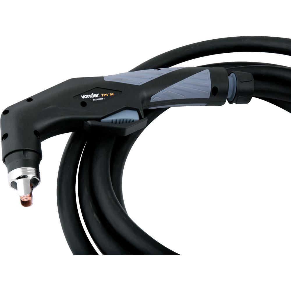 Tocha p/ Máquina de Corte Plasma 60A 4 metros Tpv 66 Vonder - 4
