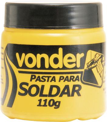 Pasta para soldar estanho 110g Vonder