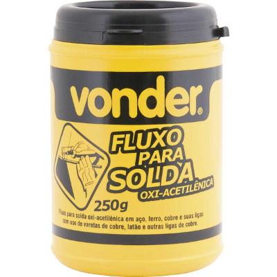 Fluxo para solda latão e bronze 250g - Vonder