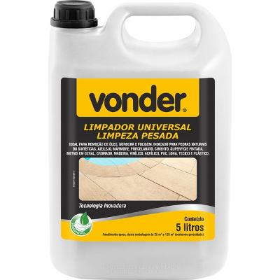 Limpador universal limpeza pesada 5L Vonder