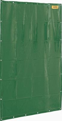 Cortina para solda 1,22x1,78 verde sem suporte Vonder