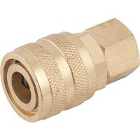 Engate rápido fêmea 1/4" npt latão com rolete - Vonder - 2