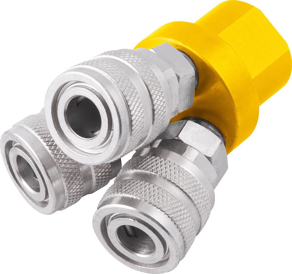Engate Rápido Triplo Para Ar Comprimido - Vonder - 3