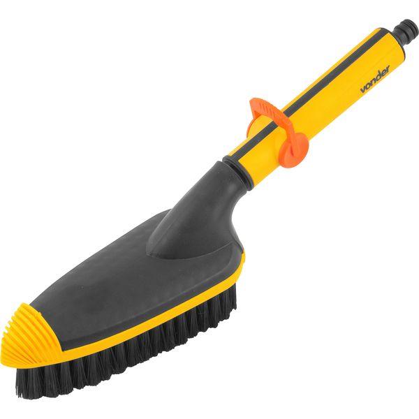 Jogo Esguicho e Escovas p/ Limpeza c/ Água 3 peças Vonder - 4