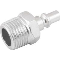 Conector Macho Rosca 1/4x1/2" com 1 peça  - Vonder - 2
