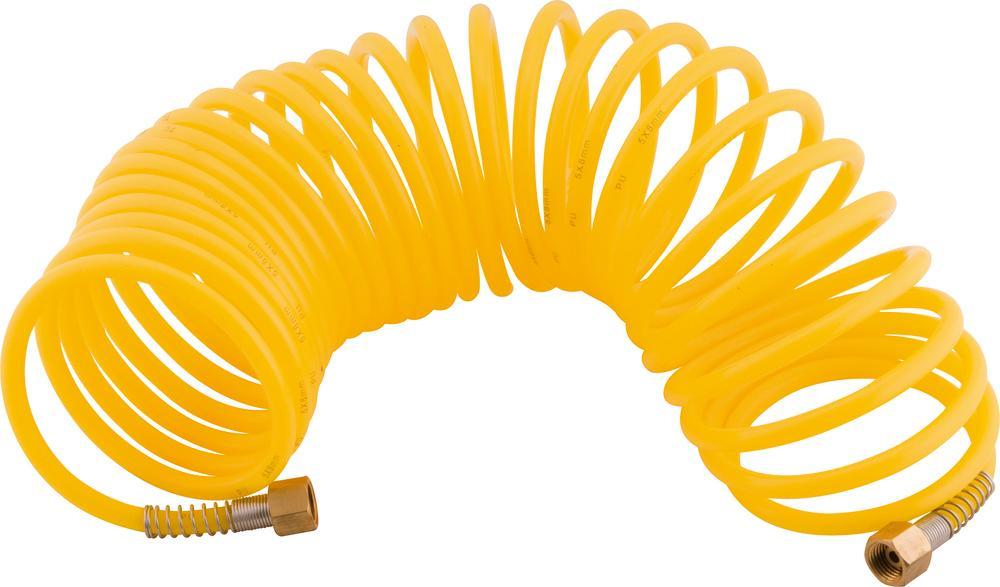 Mangueira espiral 7,5 metros 1/4" npt femea - Vonder - 1