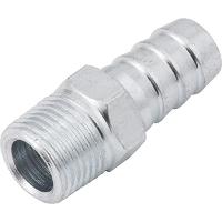 Espigão Fixo Macho Para Mangueira 1/2  Rosca 3/4  Npt Aço Zi - 1