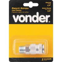 Engate Rapido Macho 1/4x3/8 Rosca com 1 - Vonder - 1