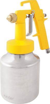 Pistola Para Pintura Ar Direto 1,3mm 5,6 Pcm Caneca Alumínio