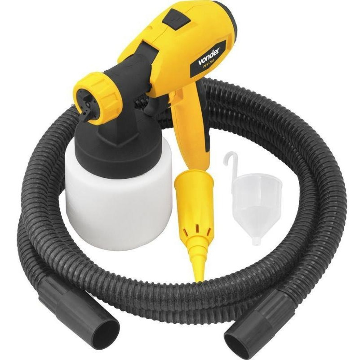 Pistola Pintura Elétrica 1,8/2,6mm 420 Watts 127V Vonder - 3