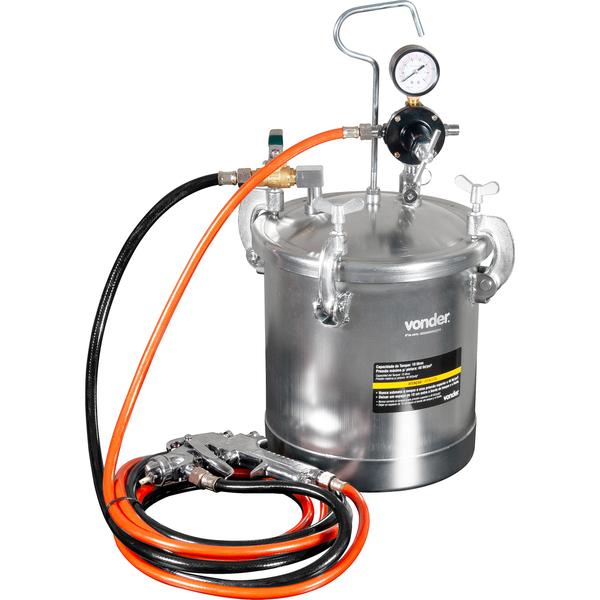 Tanque 10L com Pistola para Pintura Vonder - 1