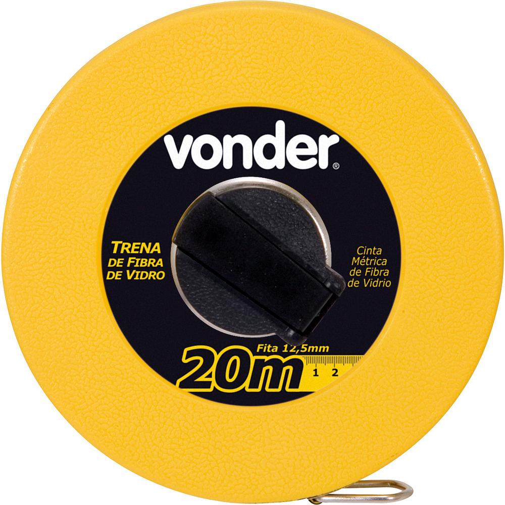 Trena fibra 20mx12,5mm longa fechada Vonder - 2