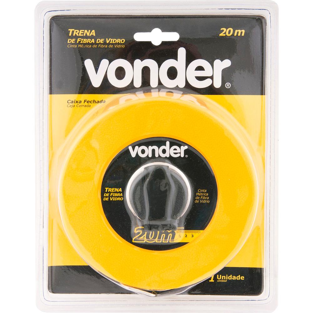 Trena fibra 20mx12,5mm longa fechada Vonder - 9