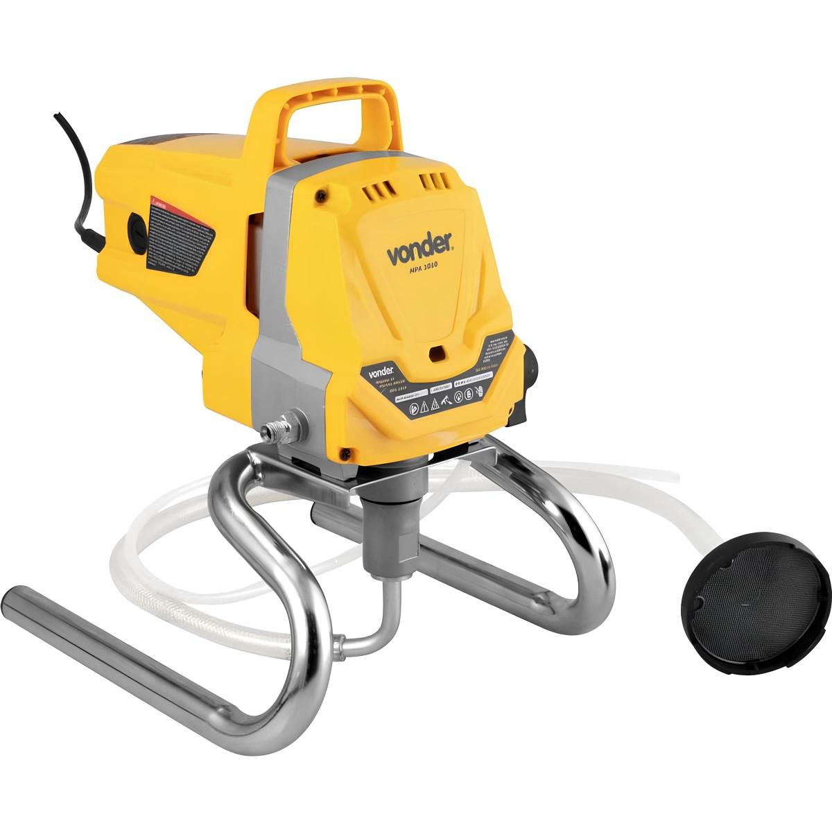 Máquina de Pintura Airless MPA1010 1,3HP 220V Vonder 1010W 3000 PSI 1,5 L/min Mangueira 10m Compacta - 2