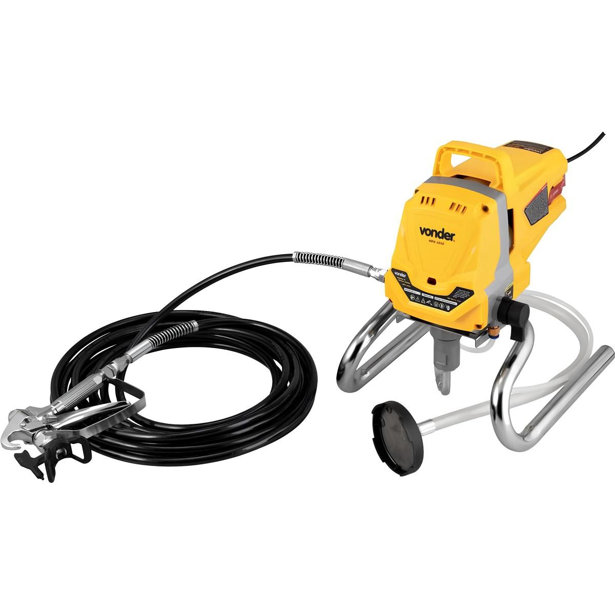 Máquina de Pintura Airless MPA1010 1,3HP 220V Vonder 1010W 3000 PSI 1,5 L/min Mangueira 10m Compacta - 6