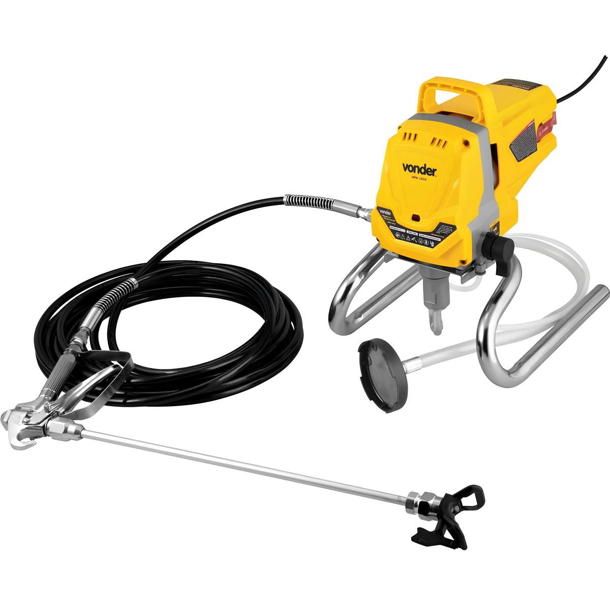 Máquina de Pintura Airless MPA1010 1,3HP 220V Vonder 1010W 3000 PSI 1,5 L/min Mangueira 10m Compacta - 7