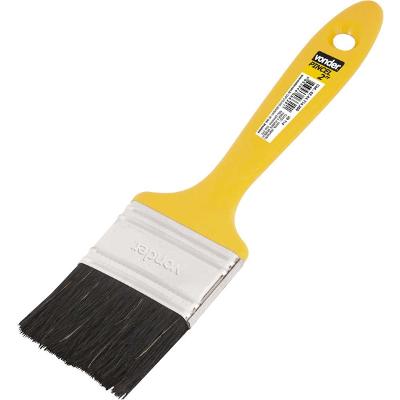 Pincel 1.1/2 Cerdas Pretas Cabo Plástico Tintas Óleo Vonder
