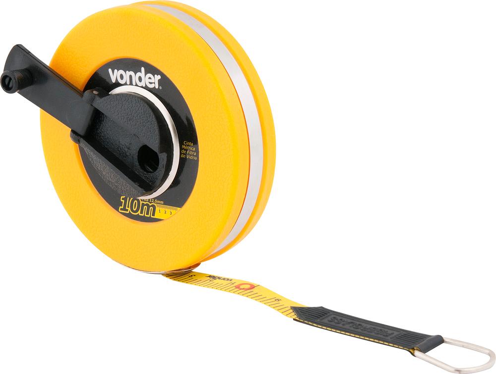 Trena fibra 10mx12,5mm longa fechada Vonder - 1