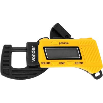 Medidor De Espessura Digital 0-12,7mm Vonder