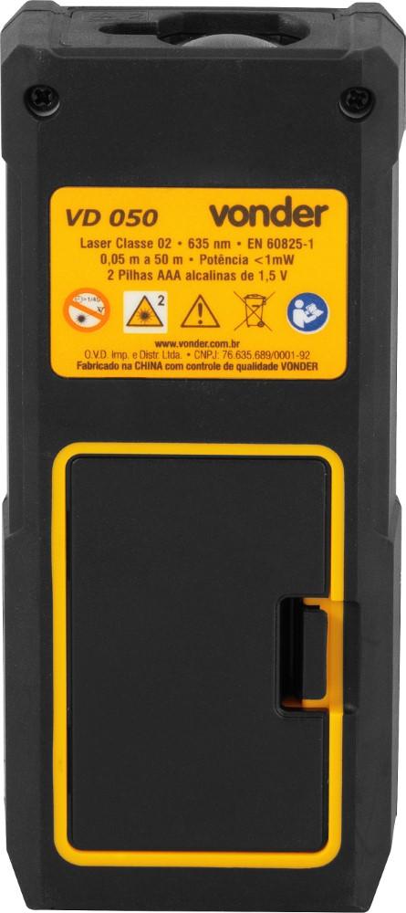 Medidor De DistAncia Laser 50M Vd050 Vonder - 4