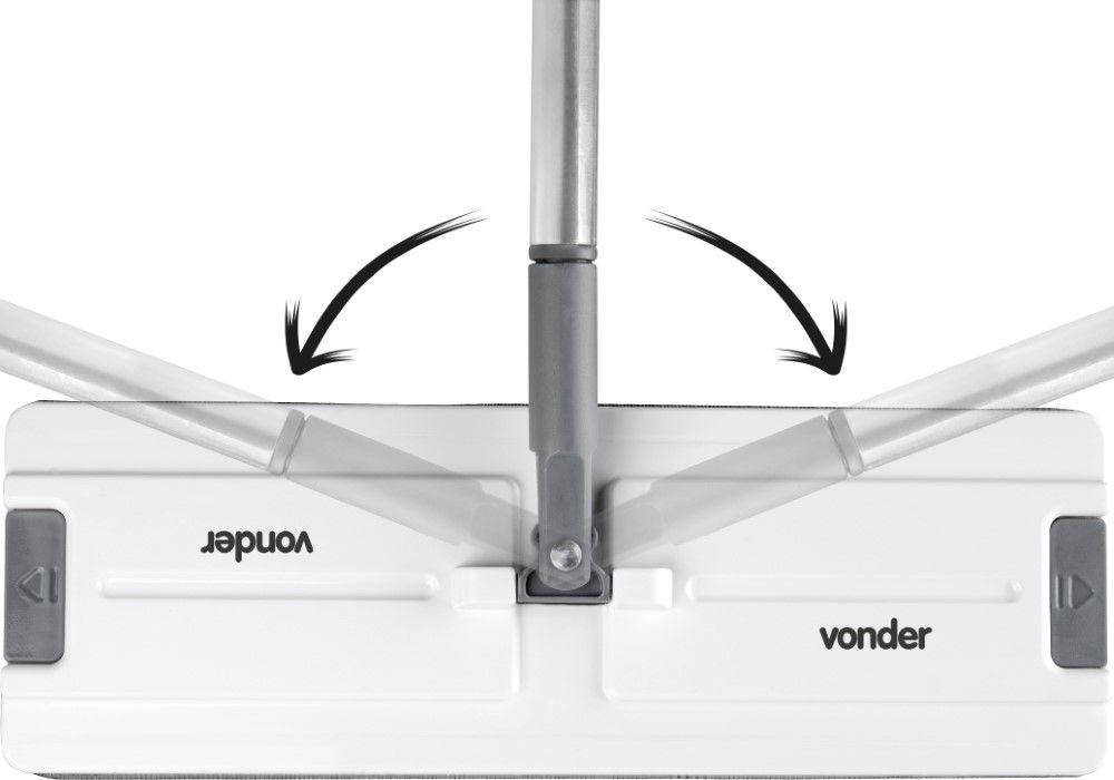 Rodo Mop Lava E Seca Com Balde 4,2 Litros Vonder - 4