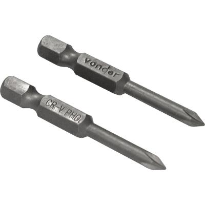 Jogo De Bits/ponteiras Phillips Com Encaixe Sextavado 1/4  N
