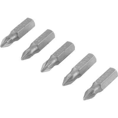 Jogo de Bits Ponteira Pozidrive c/ enc 1/4" Nº 1X25mm Vonder