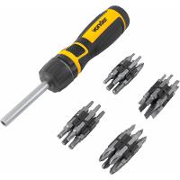 Jogo Bits/Ponteiras 49 peças Encaixe Sextavado 1/4'' Vonder - 1