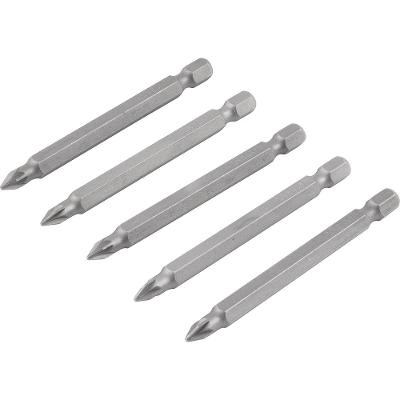 Jogo de Bits Ponteira Pozidrive c/ enc 1/4" Nº 1X75mm Vonder