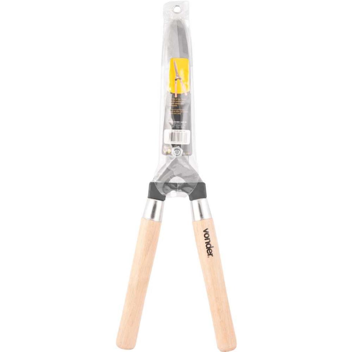 Tesoura Cortar Grama 10" TGV1020 Manual Cabo Madeira Vonder - 5