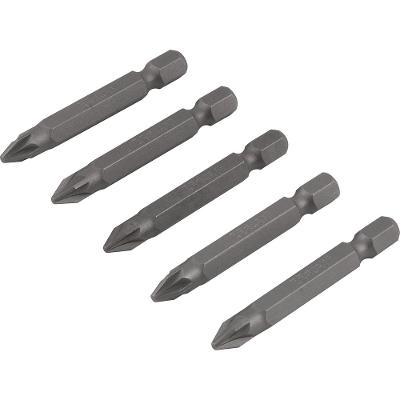 Jogo de Bits Ponteira Pozidrive c/ enc 1/4" Nº 2X50mm Vonder