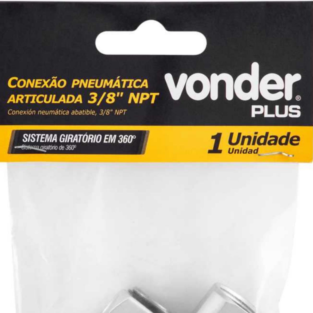 Conexão Articulada 3/8" Vonder Plus - 3
