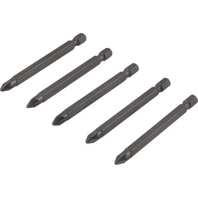 Jogo de Bits Ponteira Pozidrive c/ enc 1/4" Nº 2X75mm Vonder