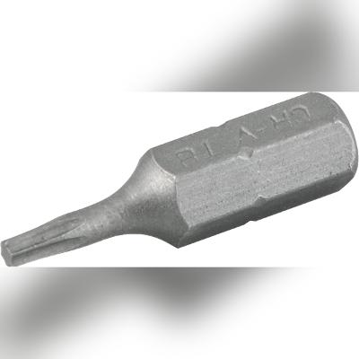Jogo Bits Ponteiras Encaixe 1/4'' T8 x 25mm 5 peças Vonder