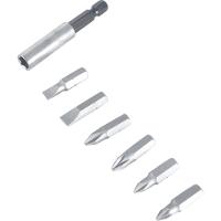 Jogo de Bits/Ponteiras 7 peças Enc Sextavado 1/4'' Vonder - 1