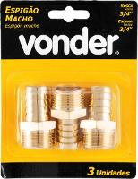 Espigão Macho (D)3/4" Escama3/4" Com 3 Vonder - 3