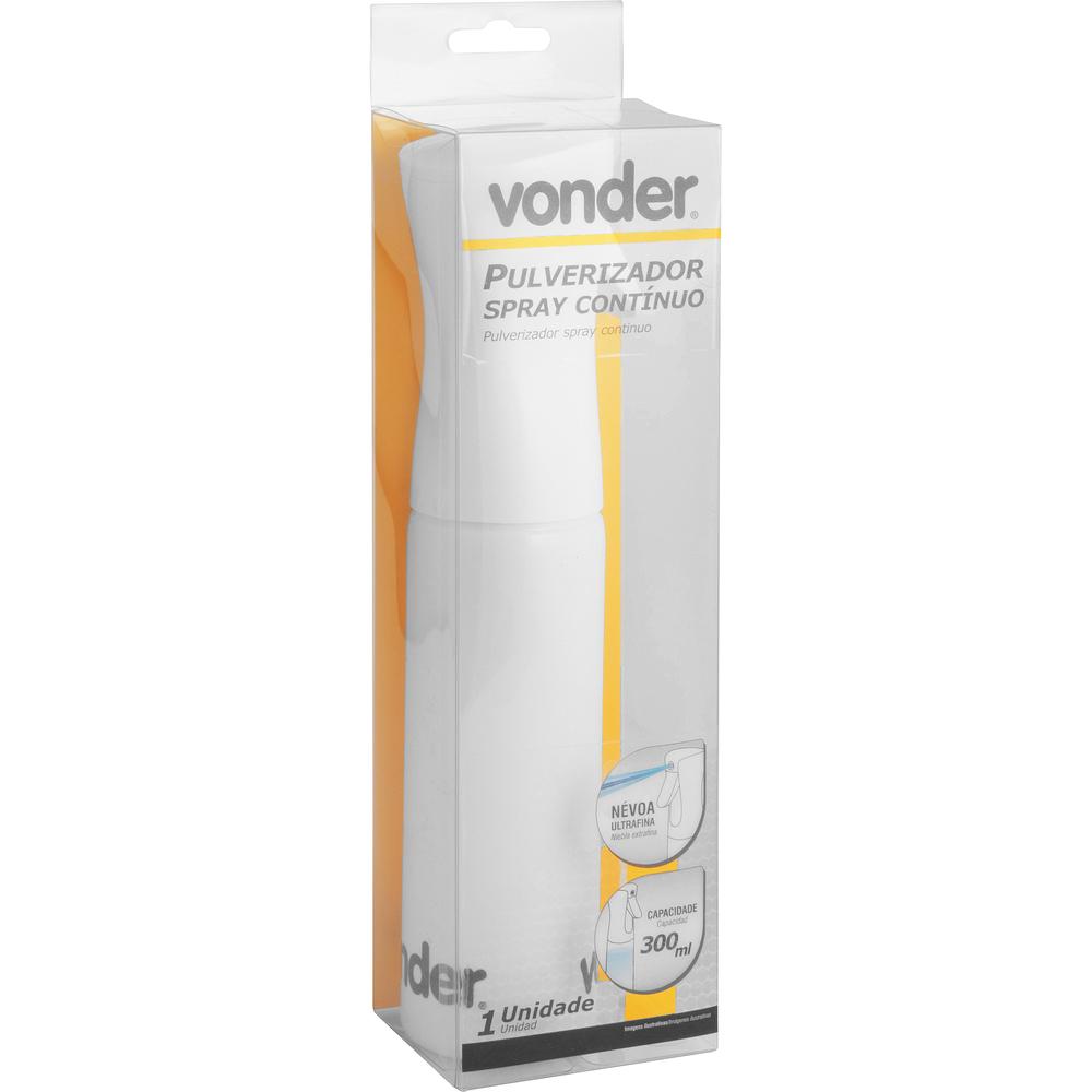 Pulverizador 300 ml Spray Contínuo Vonder - 5