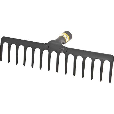Ancinho rastelo 14 dentes reforçado sem cabo - Vonder