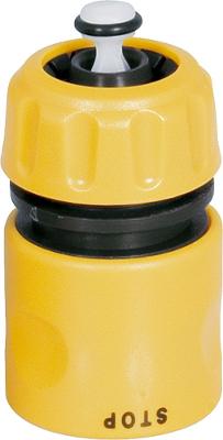 Engate rápido jardim 1/2" plástico com bloqueador Vonder
