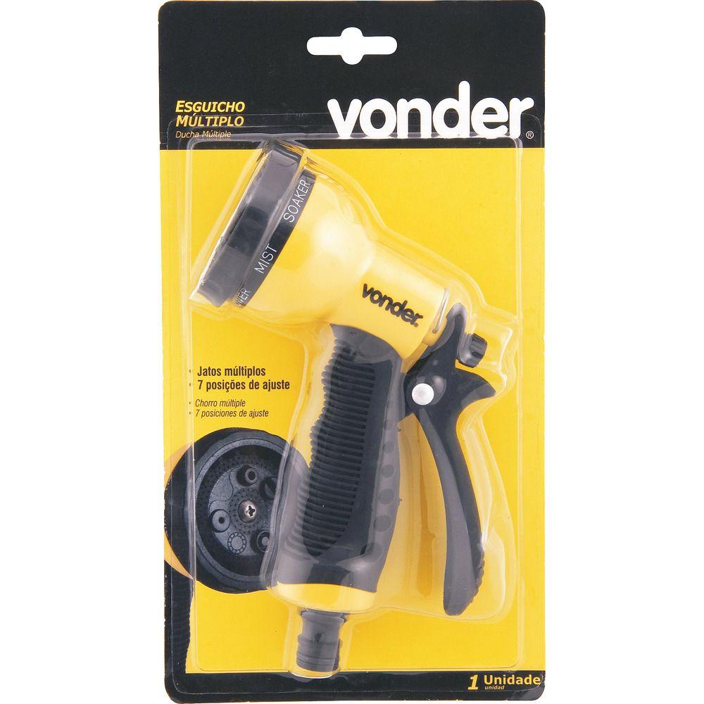 Esguicho pistola plástico múltiplo 7 posições Vonder - 3