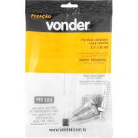 Parafuso Sextavado Rosca Soberba 1/4''x30mm 4 peças Vonder - 1