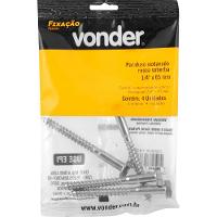 Parafuso Sextavado Rosca Soberba 1/4''x65mm 4 peças Vonder - 3