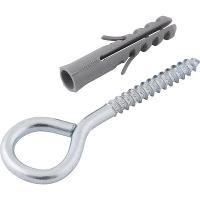 Pitão 5,5x70mm zincado c/ bucha 8mm p-8 c/ 100 peças Vonder - 2