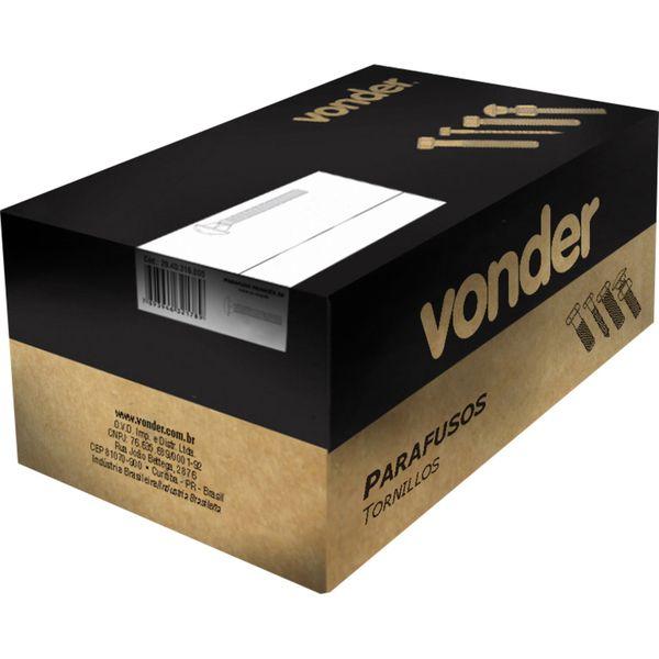 Parafuso Sext. 8.8 08x40 Ma Rp Din 931 c/ 200 un Vonder - 2