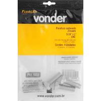 Parafuso Sextavado Zincado 5/16'' X 1'' Unc Vonder - 3