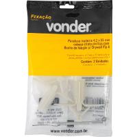 Parafuso Madeira Phillips 4,2x55mm c Bucha Nylon Fly4 Vonder - 3