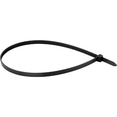 Abraçadeira de nylon 640x12mm preta com 10 peças - Vonder