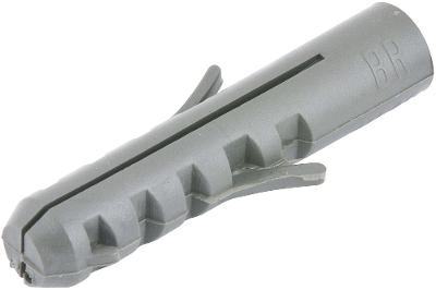 Bucha plástica 5x25mm com 100 peças Vonder